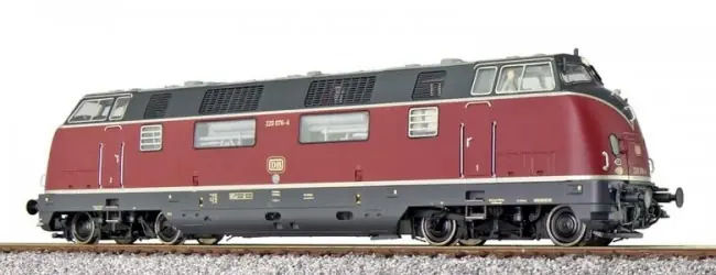 Exclusieve Aanbieding Esu 31750 - Diesellok, H0, V200.0, 220 076 DB, altrot, Ep IV, Vorbildzustand um 1977, Sound+Rauch, DC/AC