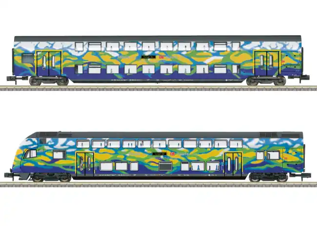 Nu Kopen Trix 18299 - Doppelstockwagen-Set Touristik