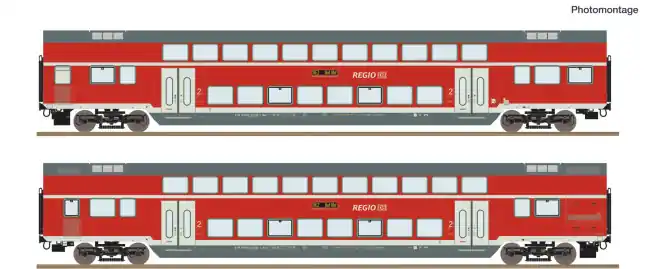 Gecertificeerd Roco 6200249 - 2er Set Dosto RE2 DB AG DC