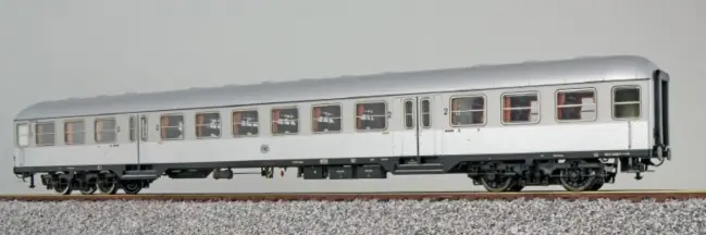 Exclusieve Aanbieding Esu 36519 - n-Wagen, H0, B4nb-59, 42727 Esn, 2. Kl, DB Ep. III, silber, Pfauenauge, Rahmen schwarz, Dach silber, DC