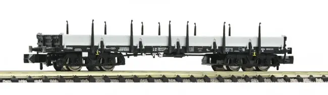 Weekendaanbieding Fleischmann 826701 - 4-achs.Flachwagen, schwarz