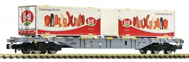 Populair Fleischmann 865243 - Containertragw. + Bell