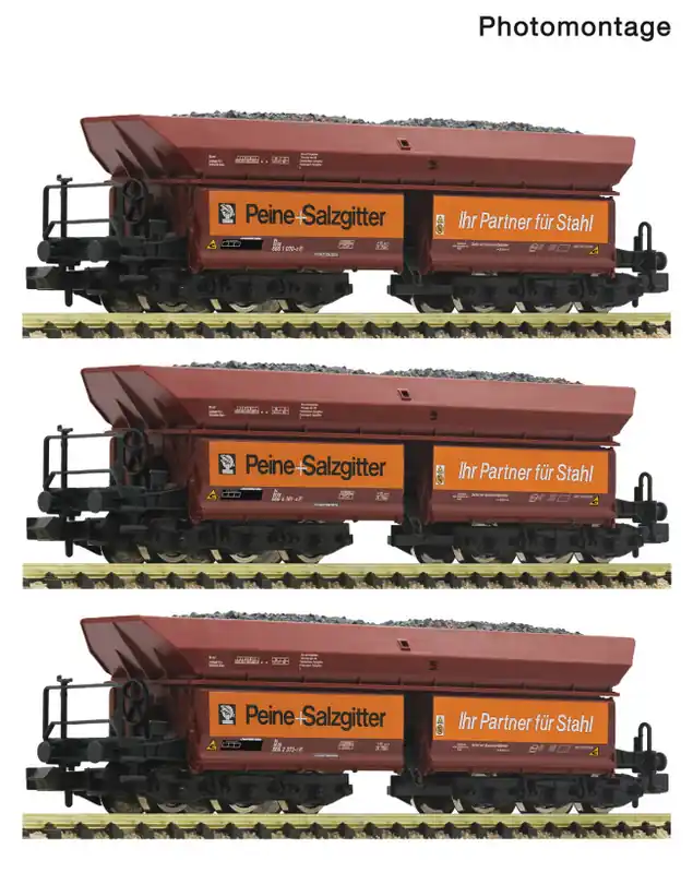 Fleischmann 6660150 - 3er Set Erzzug DB Peine+Salzgitter 2 Weekendaanbieding