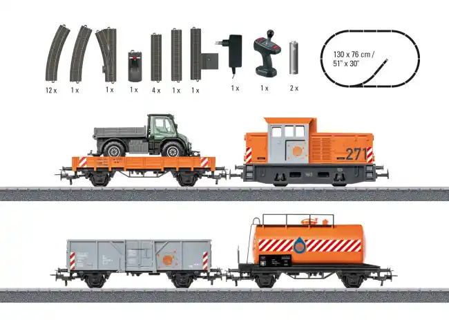 Premium Marklin 29296 - Startpackung Kommunaldienst