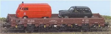 Lage Prijs Liliput L231121 - Rongenwagen met 2 auto‘s DB OP=OP!