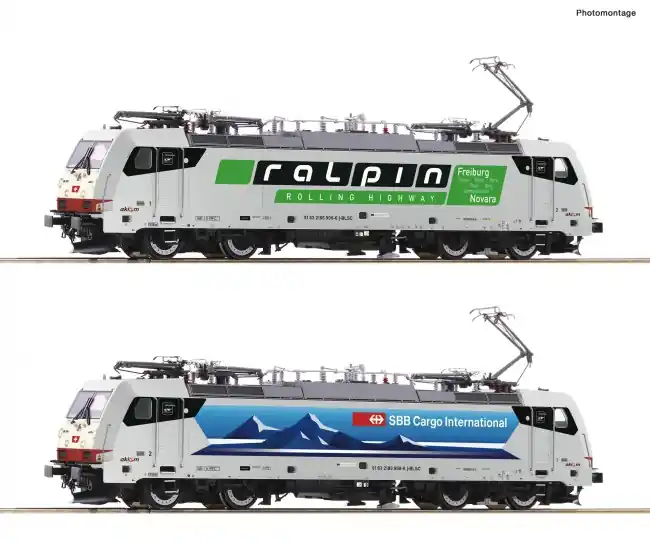 Roco 70652 - E-Lok BR 186 SBB/Ralpin Snd. Beperkte Voorraad