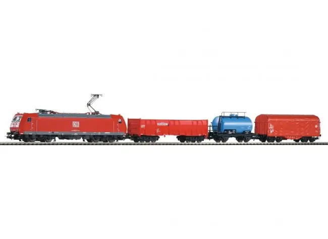 Piko 59004 - SmartControl light Start-Set DB AG Güterzug BR 185 mit 3 Wagen VI Fabrieksprijs