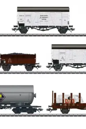Weekendaanbieding Marklin 48834 - Set goederenwagens DSB