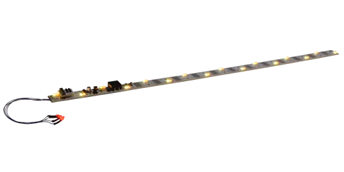 Superprijs Esu 50703 - Innenbeleuchtungs-Set mit Schlusslicht, 380mm, teilbar, PowerPack, 32 LED, Weiss/gelb umschaltbar, 21MTC, Spurweite 0, G, I