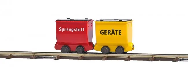 Busch 12261 - 2 LOREN GERÄTE/SPRENGSTOFF Must-Have