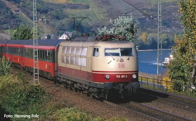 Piko 51689 - E-Lok BR 103 kurz DB AG V + DSS PluX22 Laatste Versie