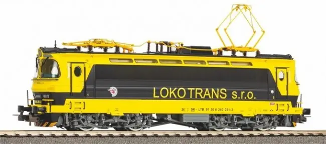Aanbieding Piko 51996 - E-Lok/Sound Rh 240 Laminátka gelb-schwarz Lokotrans VI + PluX22 Dec.
