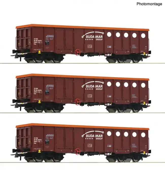 Roco 6600087 - 3er Set Eas Budamar Koop Vandaag