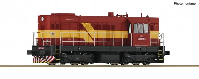 Roco 7300017 - Diesellok Rh 742 ZSSK Cargo Beperkte Voorraad