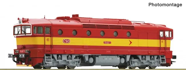 Roco 7310055 - Diesellok Rh 754 CSD DC-Snd. Favoriet