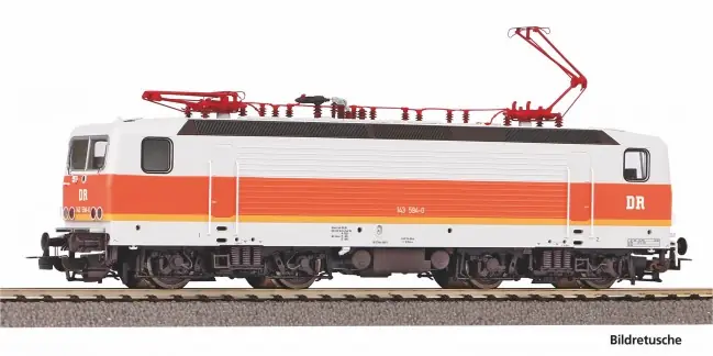 Piko 21698 - E-Lok BR 143 S-Bahn DR IV - V + DSS PluX22 Uitverkoop