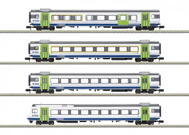 Trix 18293 - Wagen-Set GoldenPassLine BLS Lage Prijs