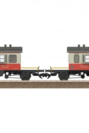 Aanbieding Trix 24650 - Kuppelwagen-Set Sputnik SBB