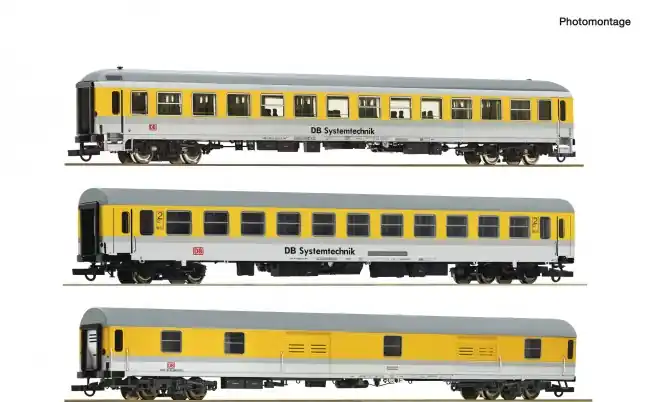 Roco 74013 - 3er Wagenset DB Netz Direct Beschikbaar