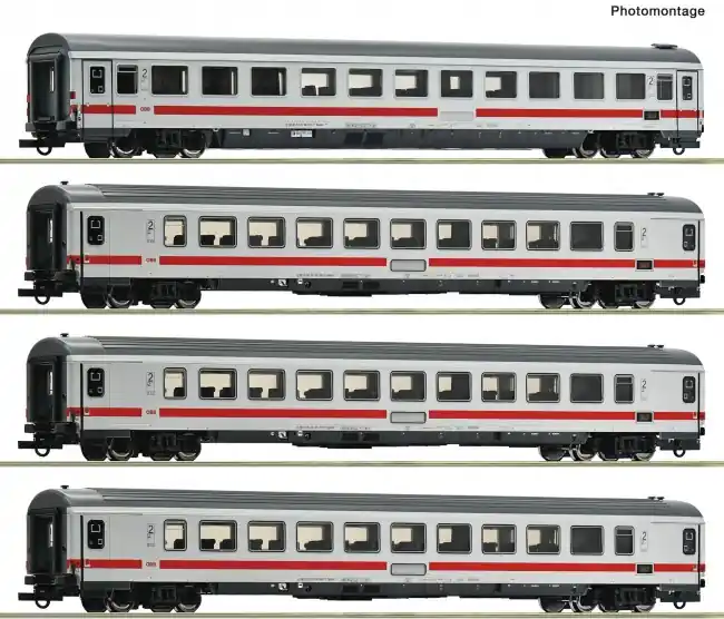 Roco 6200187 - 4er Set IC ÖBB Beperkte Voorraad