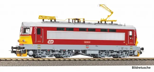 Piko 97414 - E-Lok/Sound Rh 242 CD Cargo VI + PluX22 Dec. Direct Beschikbaar