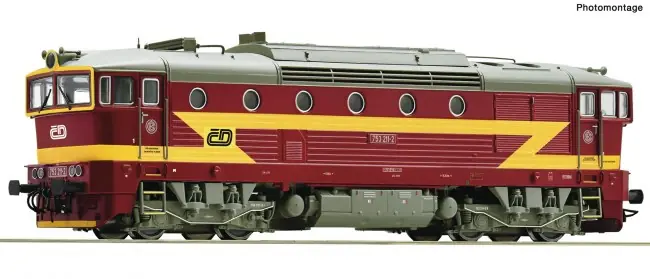 Fabrieksprijs Roco 7310088 - Diesellok 753 211 CD DC-Snd.