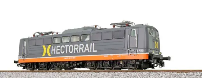 Premium Esu 31038 - E-Lok, H0, BR 151, 162004 Hectorrail, Grau/orange, Ep VI, Vorbildzustand um 2020, LokSound, Pantograph, DC/AC