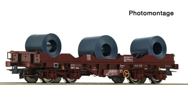 Roco 6600198 - Coiltransportwagen braun Renfe Premium