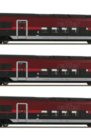 Voordeelprijs Roco 6200179 - 3er Set Railjet ÖBB DC