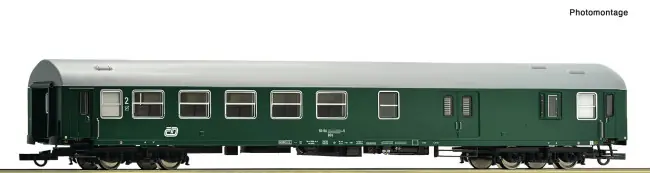 Roco 6200223 - Personenwagen + Gepäck Y/B 70 CD Fabrieksprijs