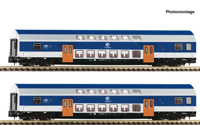 Hete Deal Fleischmann 6260094 - 2er Set DoSto Wagen VEB