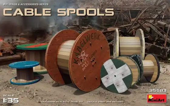 CABBLE SPOOLS Weekendaanbieding