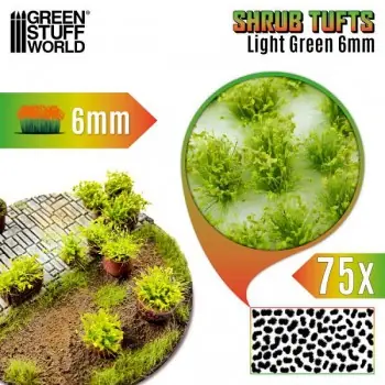 TUFTS MATORRAL - LIGHT GREEN SHRUB TUFTS 6MM Koop Online