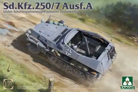 SD. KFZ. 250/7 AUSF. A IEICHTE SCHÜTZENPANZERWAGEN SCHWERER GRANATWERFER Goedkoop