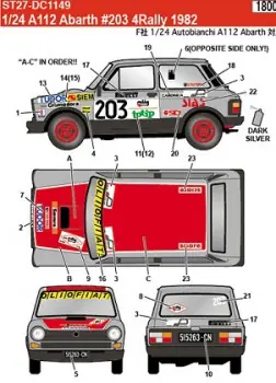 Beperkt Aanbod FIAT A112 ABARTH