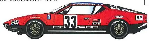 Flitsaanbieding DE TOMASO 33 LM 1972