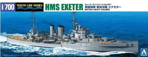 Bestel Nu BRITISH HEAVY CRUISER EXETER