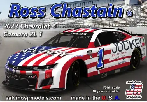 Actieprijs TRACKHOUSE RACING 2023 ROSS CHASTAIN "JOCKEY" PATRIOTIC SCHEME