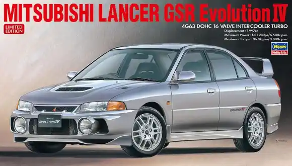 Finale Uitverkoop MITSUBISHI LANCER GSR EVOLUTION IV
