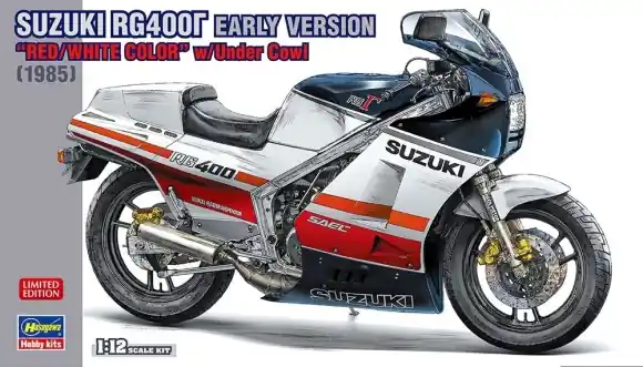 SUZUKI RG400I EARLY VERSION "RED/WHITE COLOR" w/UNDER COWL Koop Vandaag