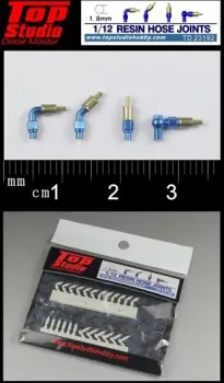 Snelle Levering 1.8MM RESIN HOSE JOINTS