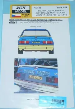 FORD SIERRA COSWORTH 4X4 - 1991 RALLYE MONTE CARLO Koop Vandaag