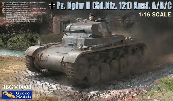 Dagaanbieding PZ. KPFW. II (SD. KFZ. 121) AUSF. A/B/C