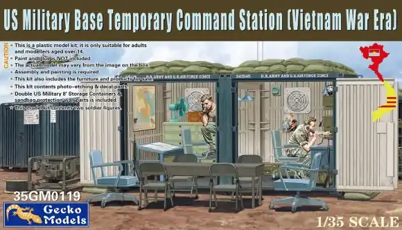 Express Levering US MILITARY BASE TEMPORARY COMMAND STATION (VIETNAM WAR ERA)