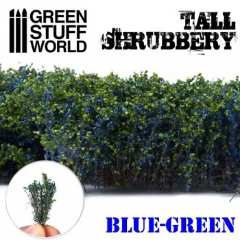 Aanbieding TALL SHRUBBERY - BLUE GREEN