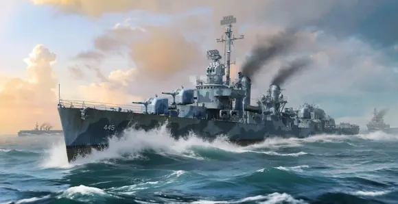 Lage Prijs USS FLETCHER DD-445