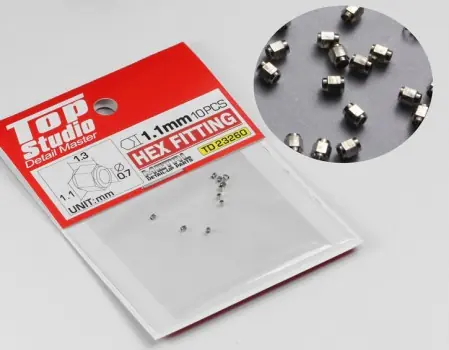 1.1MM HEX FITTING Weekendaanbieding
