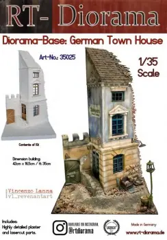 Superprijs DIORAMA BASE GERMAN TOWN