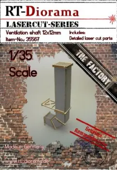 Goedkoop LASERCUT VENTILATION SHAFT 12X12MM