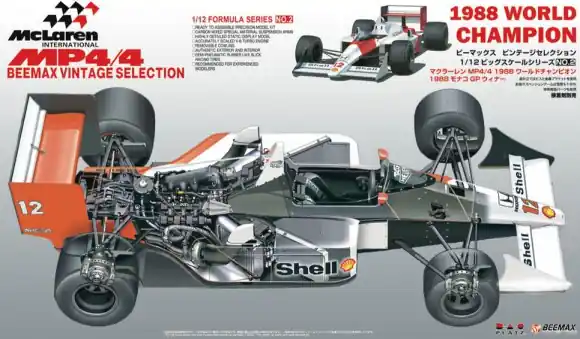 MCLAREN MP4/4 Gratis Retour